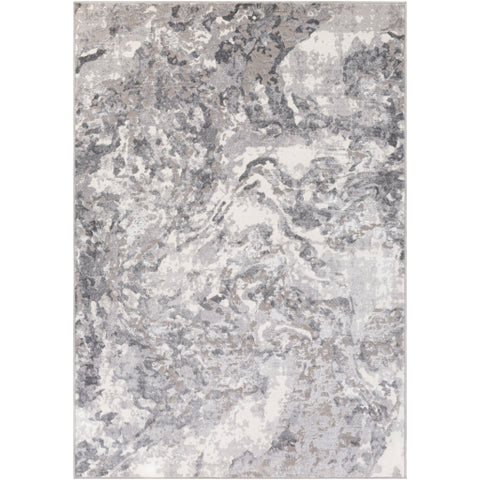 Image of Surya Perception Modern Taupe, Light Gray, Charcoal, White Rugs PCP-2300