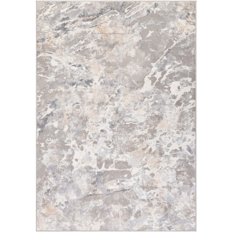 Image of Surya Perception Modern Taupe, Light Gray, Charcoal, White Rugs PCP-2303