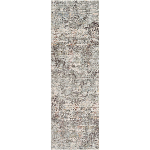 Image of Surya Presidential Modern Medium Gray, Charcoal, Ivory, Butter, Pale Blue, Bright Blue, Lime, Peach, Burnt Orange Rugs PDT-2304