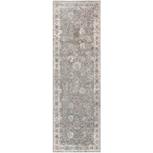 Surya Presidential Traditional Lime, Medium Gray, Ivory, Butter, Bright Blue, Peach, Burnt Orange, Pale Blue, Charcoal Rugs PDT-2307