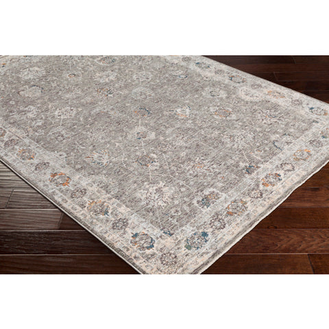 Image of Surya Presidential Traditional Lime, Medium Gray, Ivory, Butter, Bright Blue, Peach, Burnt Orange, Pale Blue, Charcoal Rugs PDT-2307
