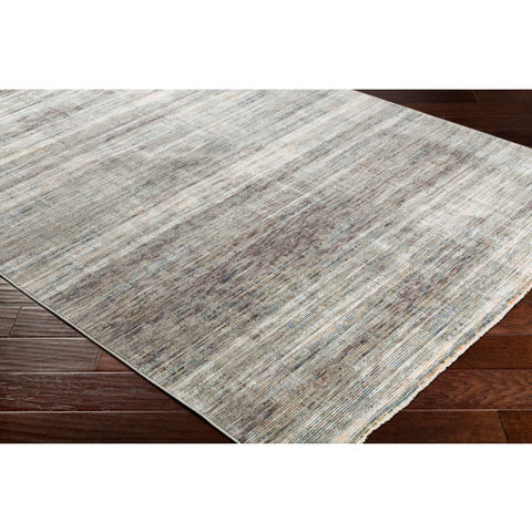 Image of Surya Presidential Modern Medium Gray, Charcoal, Ivory, Butter, Pale Blue, Bright Blue, Lime, Peach, Burnt Orange Rugs PDT-2309