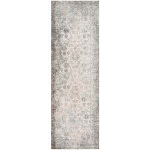 Surya Presidential Traditional Medium Gray, Ivory, Butter, Pale Blue, Bright Blue, Charcoal, Lime, Peach, Burnt Orange Rugs PDT-2310