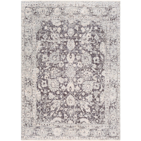 Image of Surya Presidential Traditional Bright Blue, Pale Blue, Dark Blue, Charcoal, Medium Gray, Ivory Rugs PDT-2313