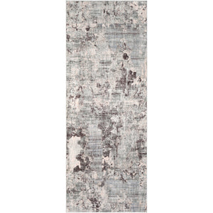 Surya Presidential Modern Pale Blue, Dark Green, Bright Blue, Medium Gray, Charcoal, Ivory Rugs PDT-2314