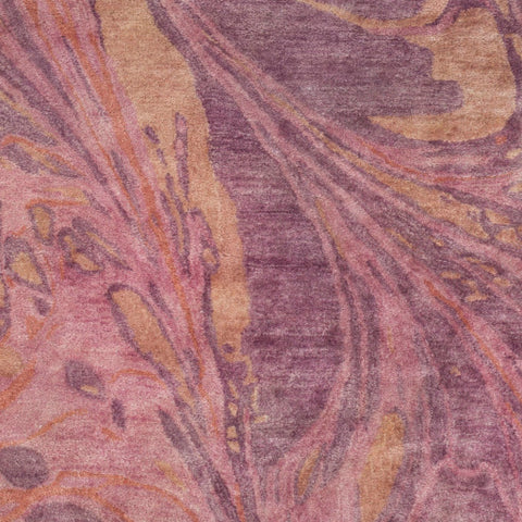 Image of Surya Pisces Modern Rose, Eggplant, Burnt Orange, Camel Rugs PIS-1005