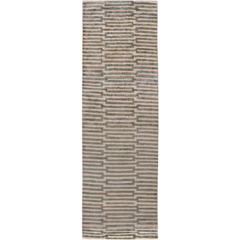 Image of Surya Platinum Modern Dark Brown, Khaki, Wheat Rugs PLAT-9000
