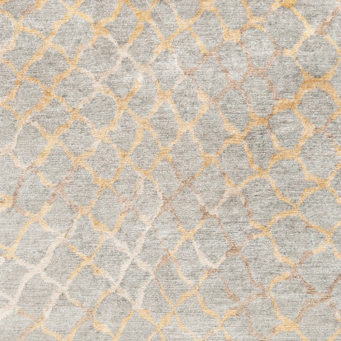 Image of Surya Platinum Modern Medium Gray, Khaki, Ivory, Camel Rugs PLAT-9018
