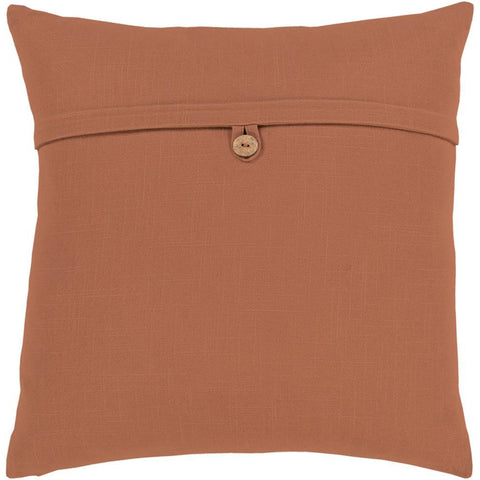 Surya Penelope Solid & Border Camel Pillow Kit PLP-002-Wanderlust Rugs