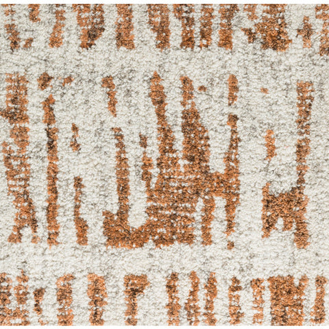 Image of Surya Primal Modern Peach, Light Gray, Dark Brown, Cream Rugs PML-1001