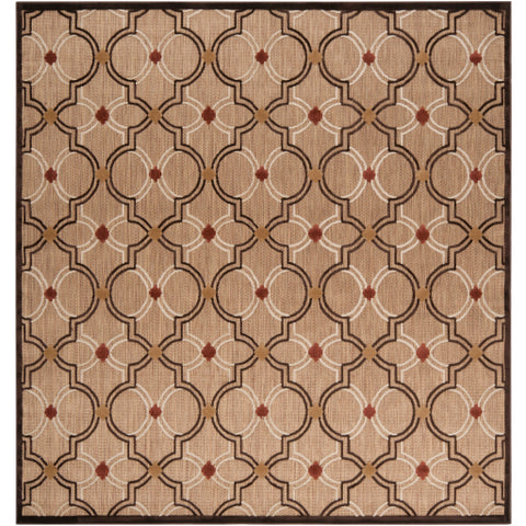 Image of Surya Portera Cottage Khaki, Dark Brown, Wheat, Clay Rugs PRT-1049