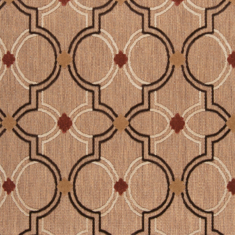 Image of Surya Portera Cottage Khaki, Dark Brown, Wheat, Clay Rugs PRT-1049