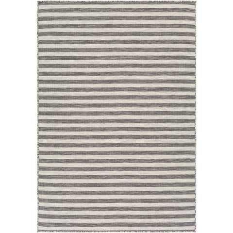 Image of Surya Pasadena Cottage Light Gray, White, Medium Gray, Black Rugs PSA-2304