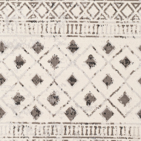 Image of Surya Pisa Modern Medium Gray, Ivory, Light Gray, Black Rugs PSS-2305