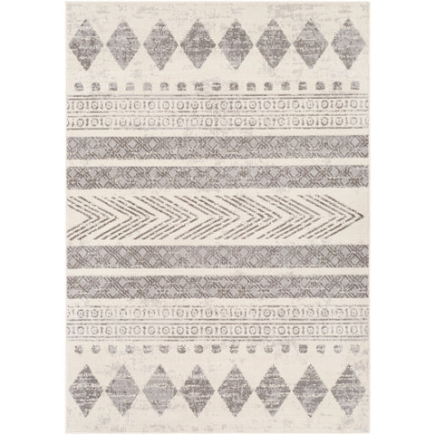 Image of Surya Pisa Modern Medium Gray, Light Gray, Ivory Rugs PSS-2306