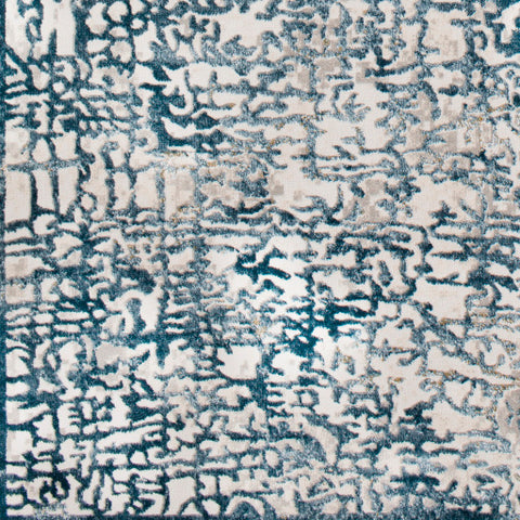 Image of Surya Quatro Modern Dark Blue, Denim, White, Medium Gray, Tan Rugs QUA-2311