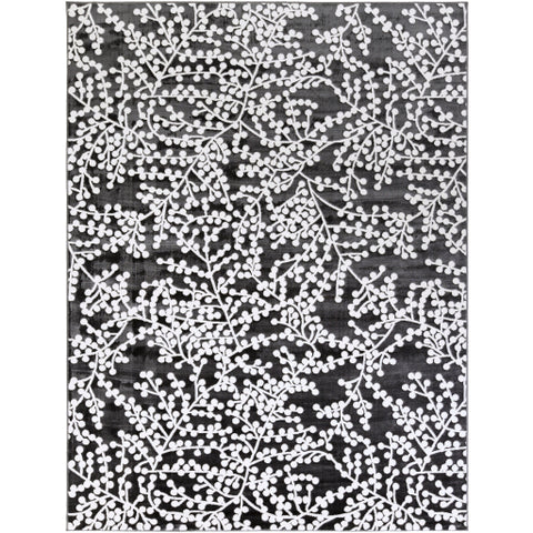 Image of Surya Rabat Modern Charcoal, White Rugs RBT-2311