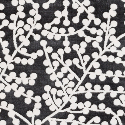 Image of Surya Rabat Modern Charcoal, White Rugs RBT-2311