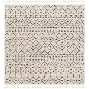 Surya Restoration Global Light Gray, Medium Gray, Charcoal, Cream, Taupe, Black Rugs REO-2311