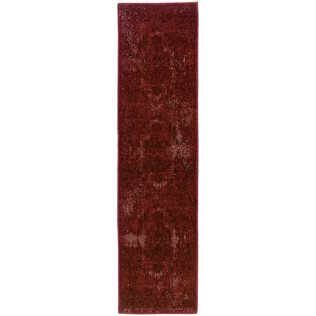 Oriental Weavers Revival 119R2 1'10" X 3' 3" Casual Red Red Oriental Rug-Wanderlust Rugs