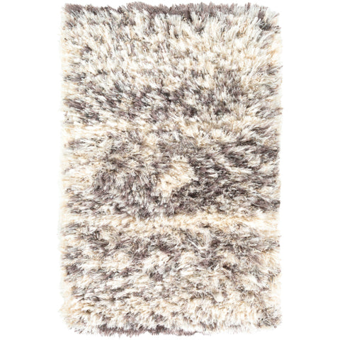 Image of Surya Rhapsody Global Cream, Medium Gray, Charcoal, Dark Brown Rugs RHA-1034