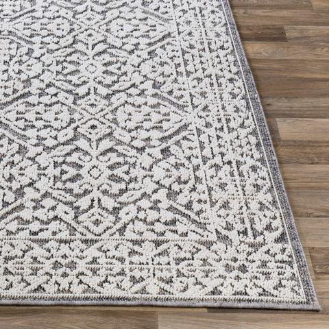 Image of Surya Ariana Global Medium Gray, Taupe, White, Charcoal Rugs RIA-2303