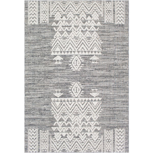 Surya Ariana Global Medium Gray, Taupe, Charcoal, White Rugs RIA-2304