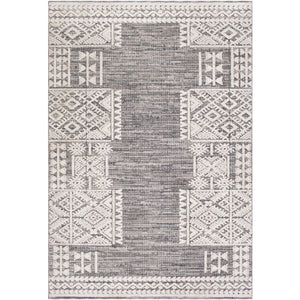 Surya Ariana Global Medium Gray, Taupe, Charcoal, White Rugs RIA-2306