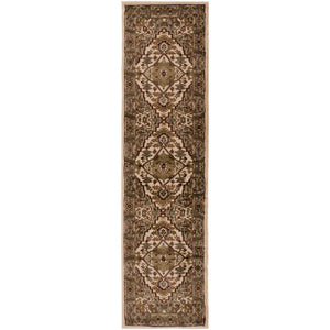 Surya Riley Traditional Dark Brown, Olive, Camel, Butter, Wheat, Burgundy Rugs RLY-5038