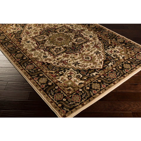 Image of Surya Riley Traditional Dark Brown, Olive, Camel, Butter, Wheat, Burgundy Rugs RLY-5038