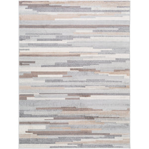 Surya Roma Modern Medium Gray, Camel, Tan, Light Gray, White Rugs ROM-2302