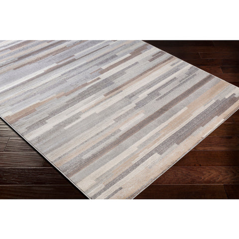 Image of Surya Roma Modern Medium Gray, Camel, Tan, Light Gray, White Rugs ROM-2302