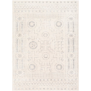 Surya Roma Global White, Medium Gray Rugs ROM-2332