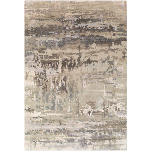 Surya Arte Modern Light Gray, Camel, Ivory, Khaki, Medium Gray Rugs RTE-2303