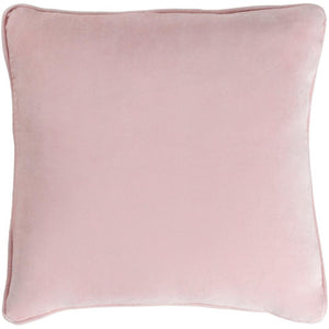 Surya Safflower Solid & Border Pale Pink Pillow Kit SAFF-7201-Wanderlust Rugs