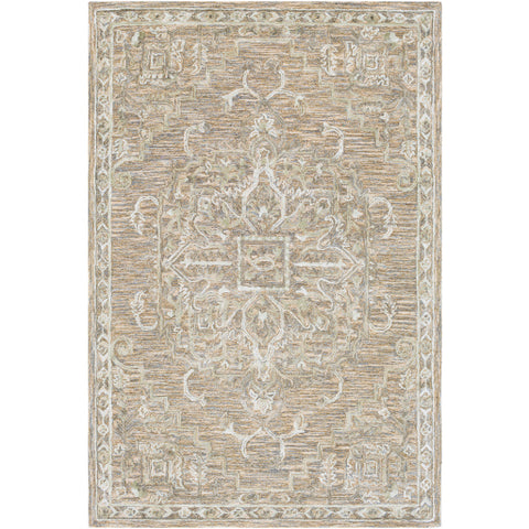 Image of Surya Shelby Traditional Camel, Aqua, Sage Rugs SBY-1007