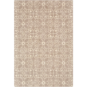 Surya Scott Cottage Taupe, Cream Rugs SCT-1012