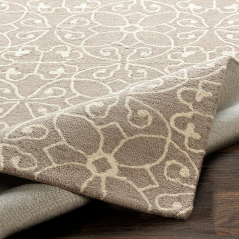 Image of Surya Scott Cottage Taupe, Cream Rugs SCT-1012