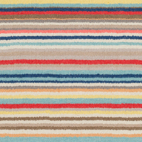 Image of Surya Shiloh Modern Bright Red, Bright Yellow, Camel, Navy, Aqua, Taupe Rugs SHH-5002