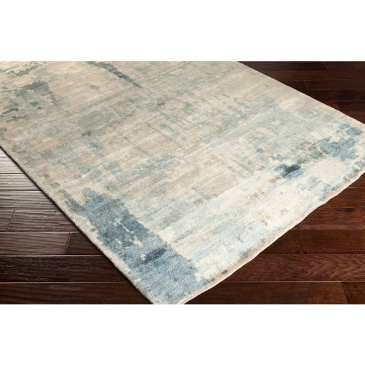 Surya Silence Modern Light Gray, Charcoal, Medium Gray, Sage Rugs SIL-7002
