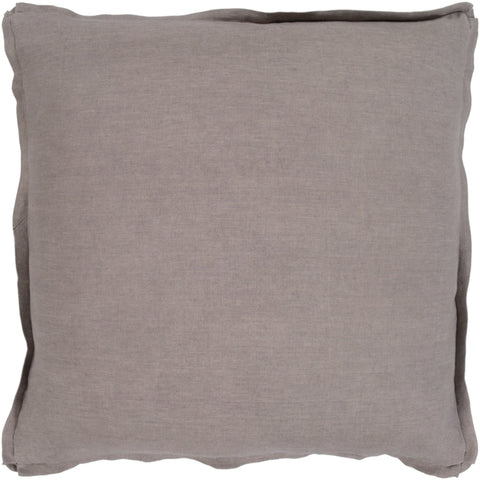 Surya Solid Solid & Border Taupe Pillow Kit SL-015-Wanderlust Rugs