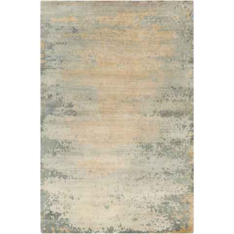 Image of Surya Slice of Nature Modern Light Gray, Khaki, Medium Gray, Tan Rugs SLI-6401