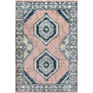 Surya Sloan Traditional Rose, Cream, Light Gray, Medium Gray, Dark Green, Sage, Saffron Rugs SLL-2305