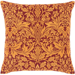 Surya Shelter Transitional Garnet, Peach Pillow Cover SLT-002-Wanderlust Rugs