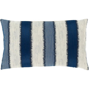 Surya Sanya Bay Transitional Bright Blue, White Pillow Cover SNY-001-Wanderlust Rugs