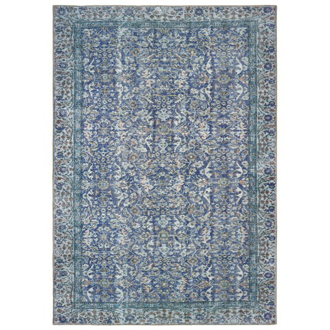 Oriental Weavers Sofia 85811 1' 9" X 2' 8" Casual Blue Blue Floral Rug-Wanderlust Rugs