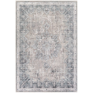 Surya Solar Traditional Medium Gray, Light Gray, Khaki, Black Rugs SOR-2315