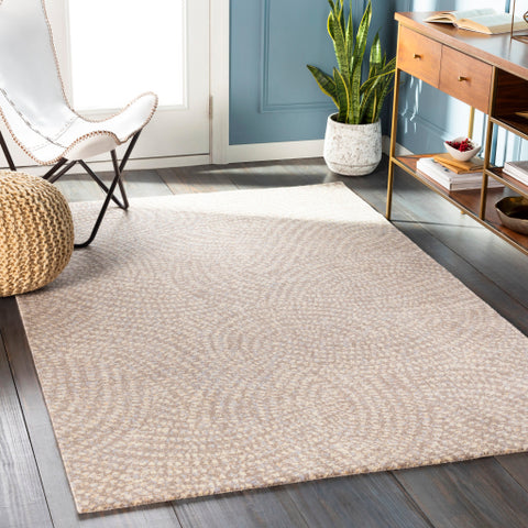 Image of Surya Simpatico Modern Camel, Denim, Cream, Tan Rugs SPO-1003