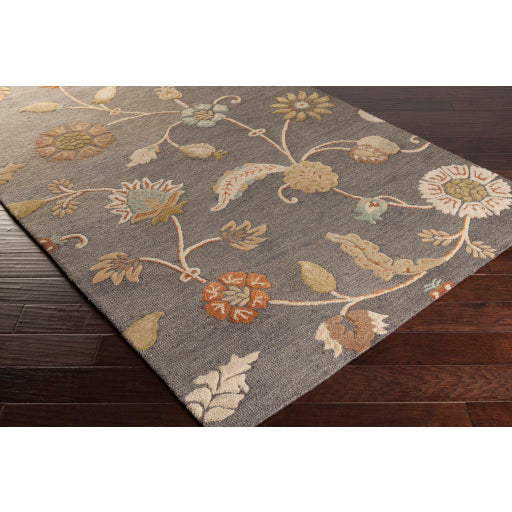 Surya Sprout Cottage Medium Gray, Dark Blue, Camel, Cream, Olive Rugs SRT-2010