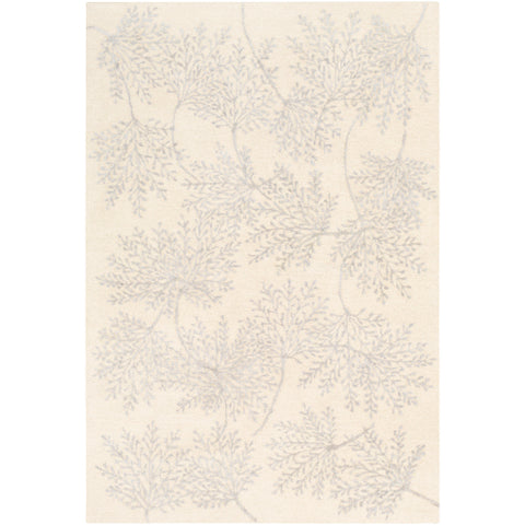 Image of Surya Starlit Cottage Cream, Silver Gray Rugs STR-2303